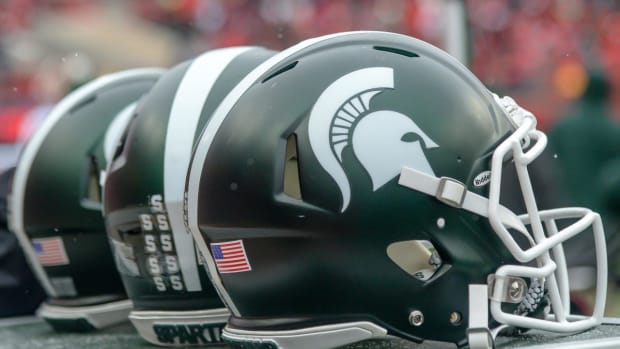 MSU helmet 1